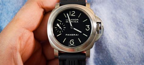 panerai luminor marina titanium pam 177|Panerai Luminor pam 177.